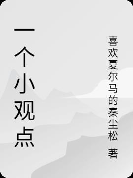 一个小观点